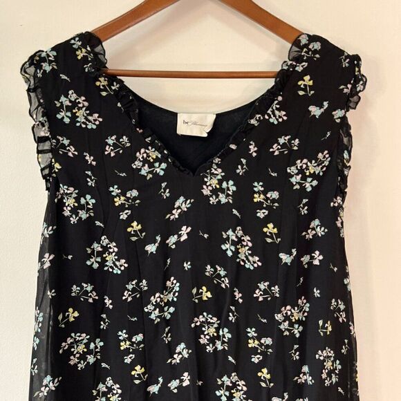 be Blumarine Blue Floral Dress - Picture 3 of 9